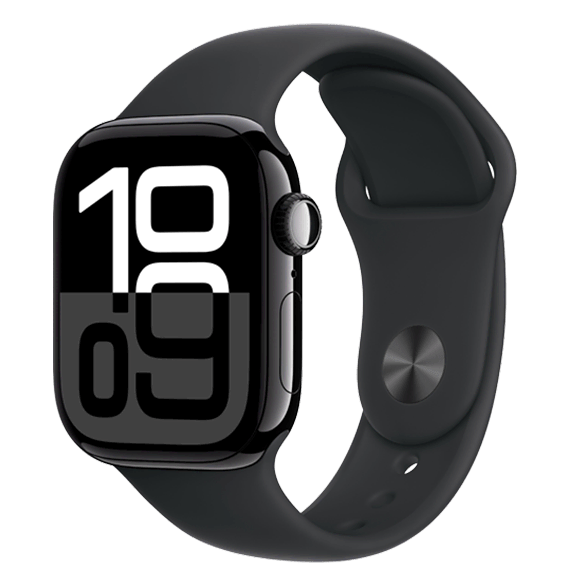 Apple Watch Series 10 Sport Band Jet Black