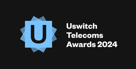 Uswitch telecoms awards logo 2024