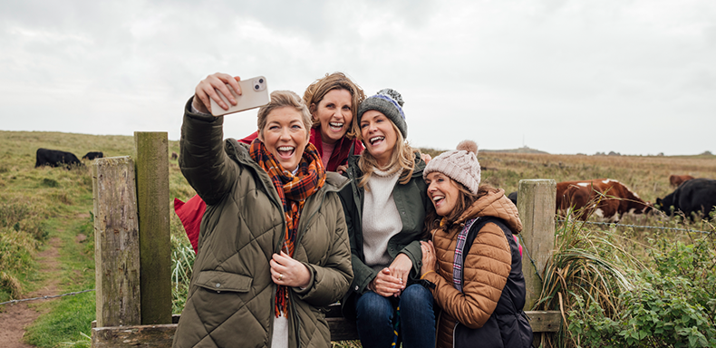 Group taking a picture